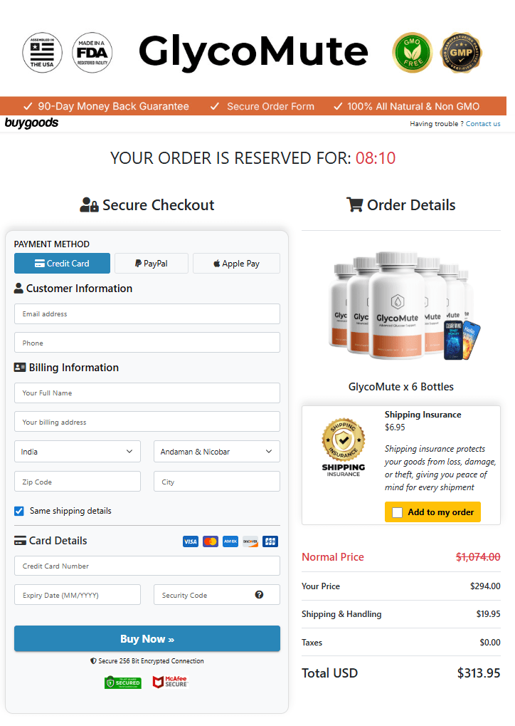 GlycoMute official website